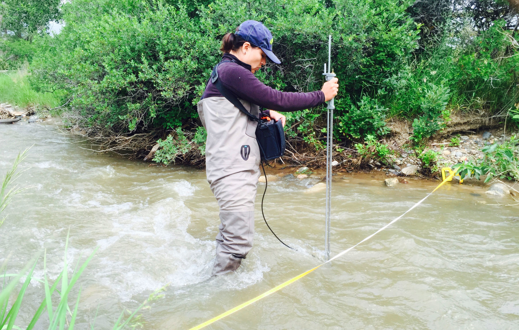 Creek sampling